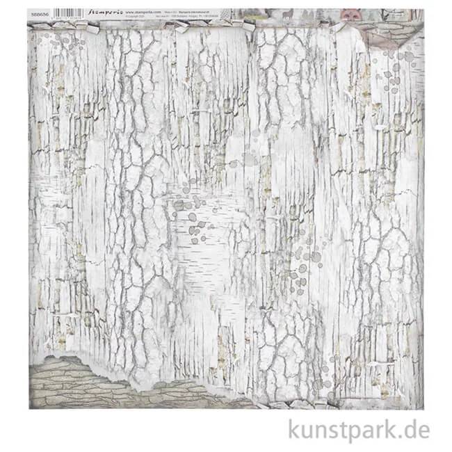 Artikelbild 2 des Artikels “Stamperia Scrappapier - Forest Fox, 30,5 x 30,5 cm “