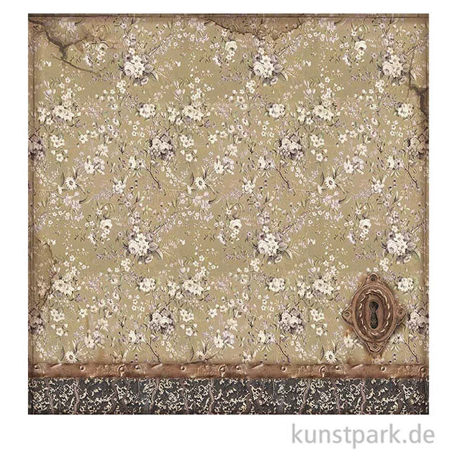 Artikelbild 2 des Artikels “Stamperia Scrappapier - Lady Vagabond and Cat, 30,5 x 30,5 cm “