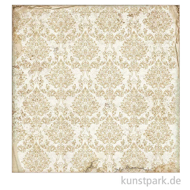 Artikelbild 2 des Artikels “Stamperia Scrappapier - Sleeping Beauty Texture Gold, 30,5x30,5 cm “