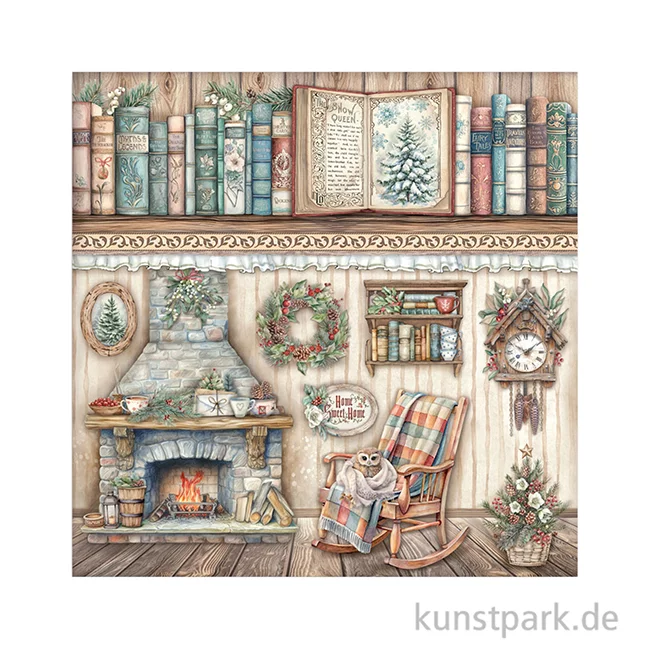 Artikelbild 2 des Artikels “Stamperia Scrappapier - The Owl's House Table, 30,5 x 30,5 cm “