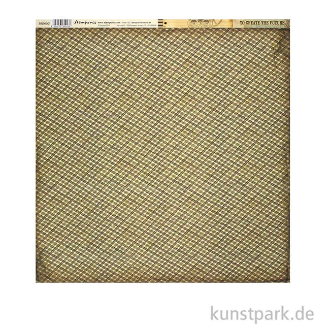 Artikelbild 2 des Artikels “Stamperia Scrappapier - Voyages Fantastiques Stream Train, 30,5 x 30,5 cm “