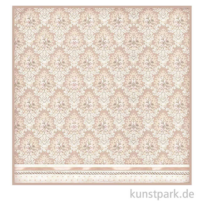 Artikelbild 2 des Artikels “Stamperia Scrappapier - You and Me Wallpaper 30,5 x 30,5 cm “