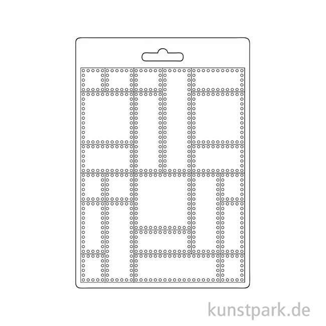 Artikelbild 2 des Artikels “Stamperia Soft Mould (Gießform) - A New Beginning Metal Plates, A5 “