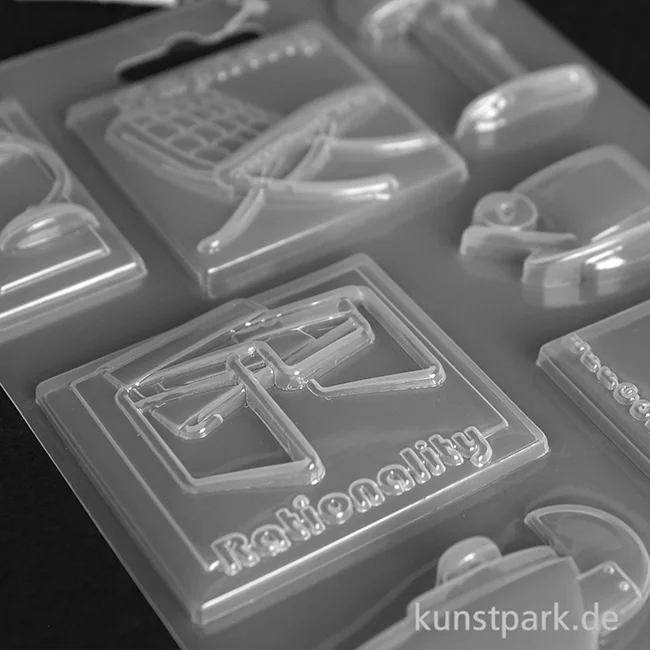 Artikelbild 2 des Artikels “Stamperia Soft Mould (Gießform) - Bauhaus Chairs, DIN A5 “