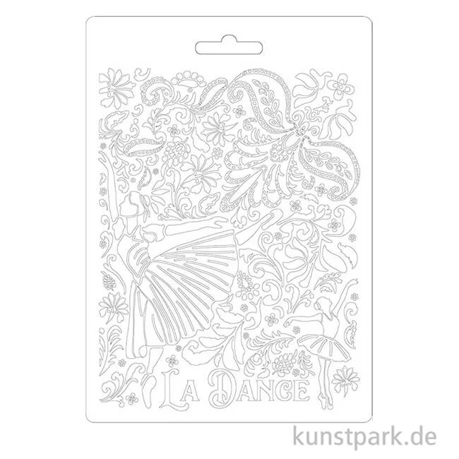 Artikelbild 2 des Artikels “Stamperia Soft Mould (Gießform) - Passion Dancer, DIN A5 “