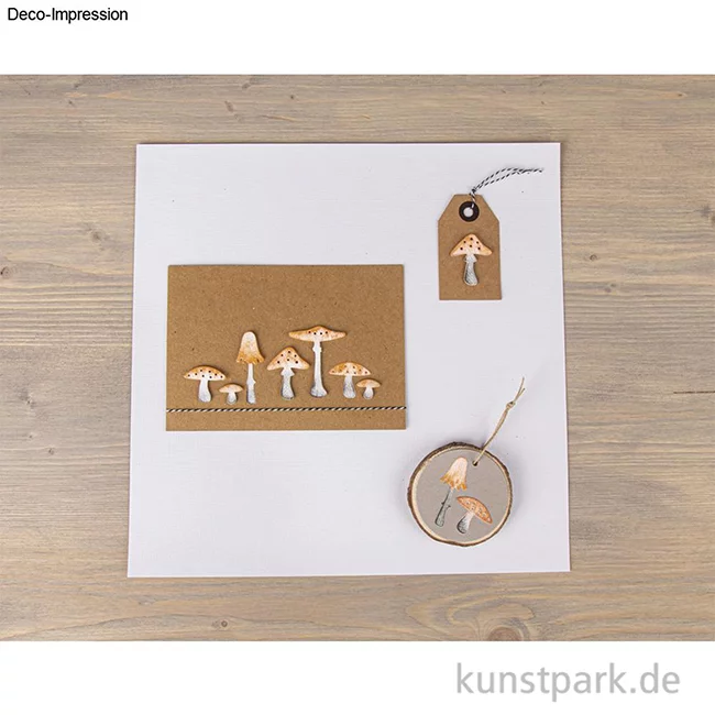 Artikelbild 2 des Artikels “Stanzschablonen Set - Pilze, 9 Stück “