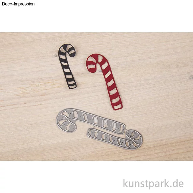 Artikelbild 2 des Artikels “Stanzschablonen Set - Zuckerstangen, 2 Stück “