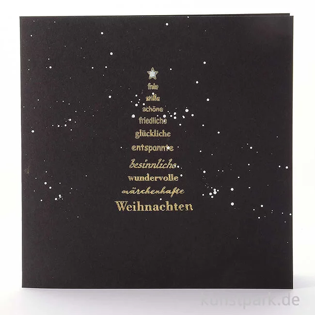 Artikelbild 2 des Artikels “Stempel - Frohe, stille, schöne ... Weihnachten, 5 x 9 cm “