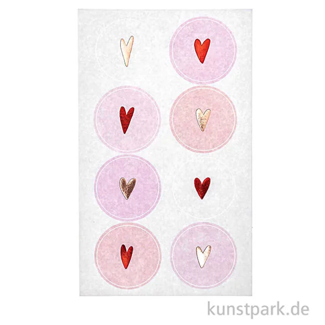 Artikelbild 2 des Artikels “Sticker - Herzen, Rosa Rot “