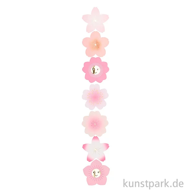 Artikelbild 2 des Artikels “Sticker - Sakura, Kirschblüten, 120 Stück “