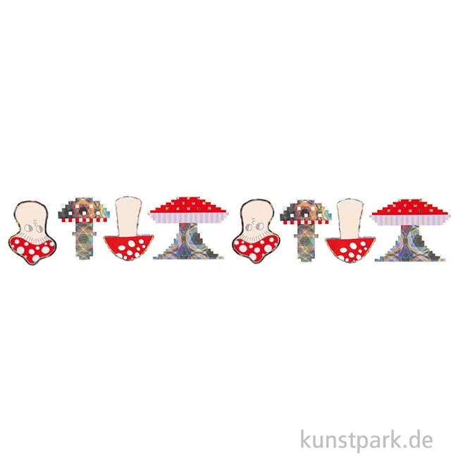 Artikelbild 2 des Artikels “Sticker - Shrooom, Big Reds, 100 Aufkleber “
