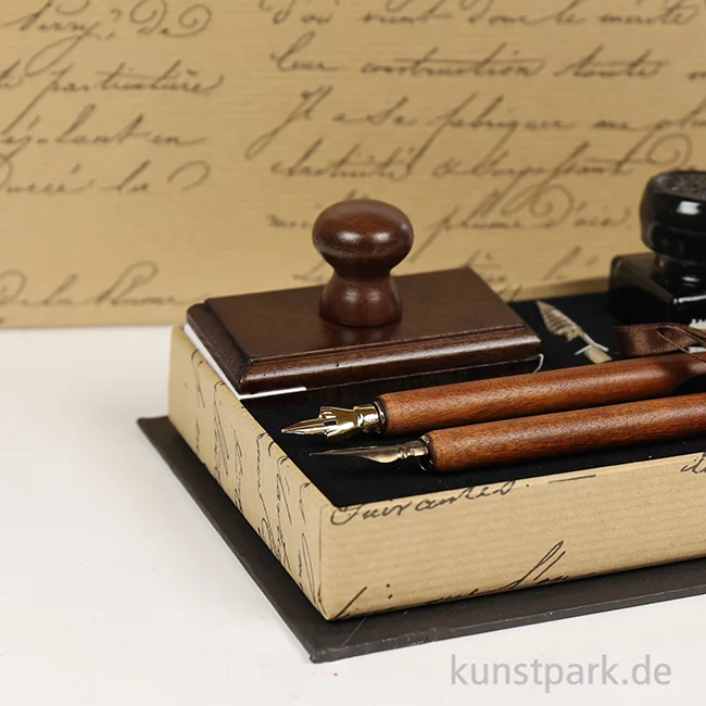 Artikelbild 2 des Artikels “Stilvolles Rubinato Kalligrafie-Set, 8 teilig in luxuriöser Geschenkbox “