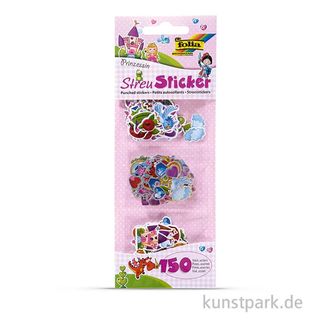 Artikelbild 2 des Artikels “Streusticker - Prinzessin, 150 Stück sortiert “