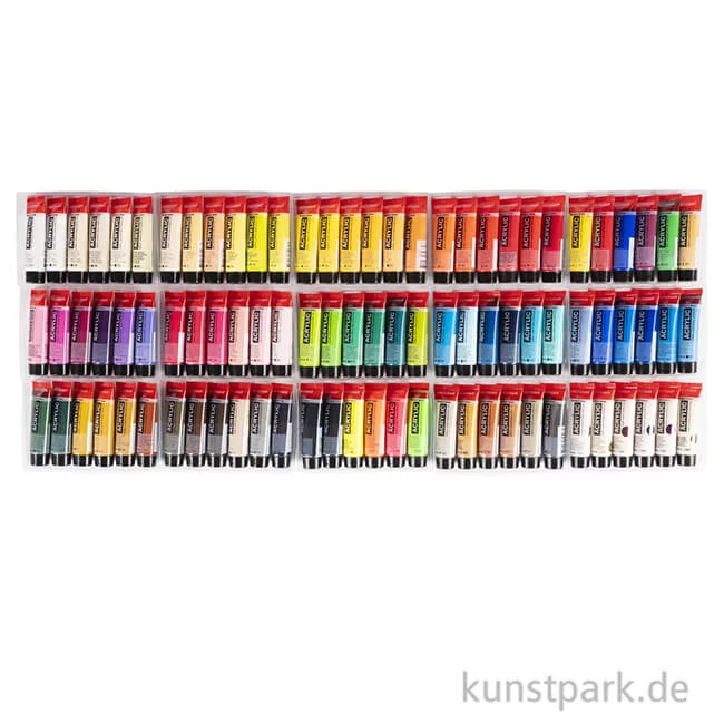 Artikelbild 2 des Artikels “Talens AMSTERDAM Acrylfarben Set mit 90 x 20 ml “