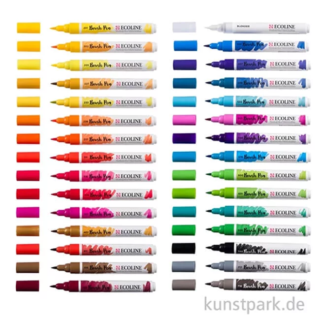 Artikelbild 2 des Artikels “Talens ECOLINE Brush Pen 30er Set “