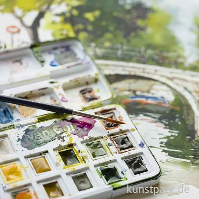 Artikelbild 2 des Artikels “Talens VAN GOGH Aquarellfarben “