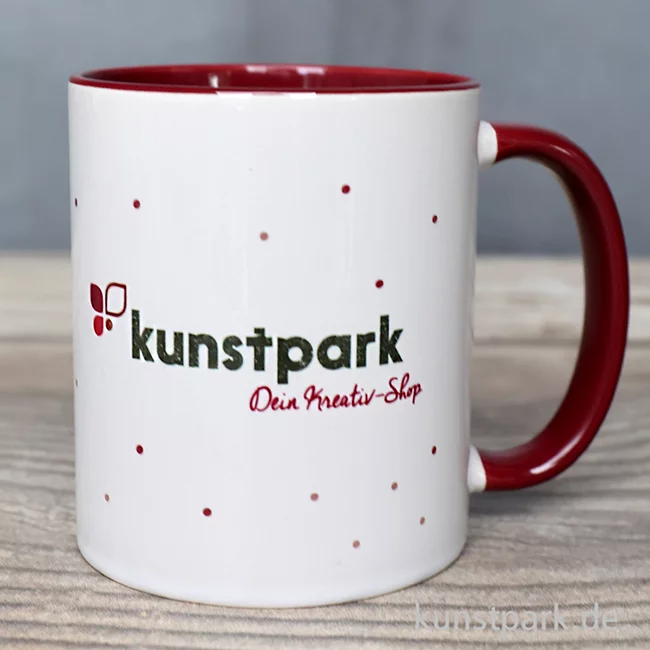 Artikelbild 2 des Artikels “Tasse, Bordeaux, Bedruckt, Design, kunstpark “