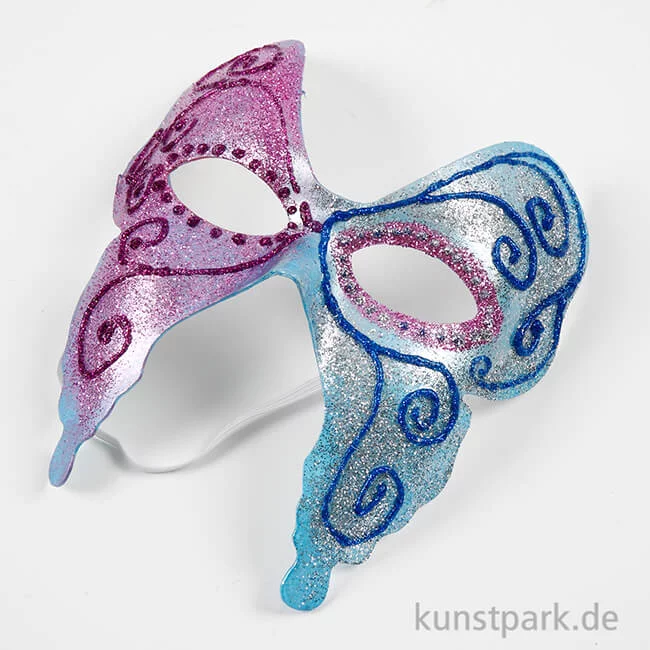 Artikelbild 2 des Artikels “Theater-Masken aus kräftigem Karton, 10-20 cm, 12 Stück sortiert “