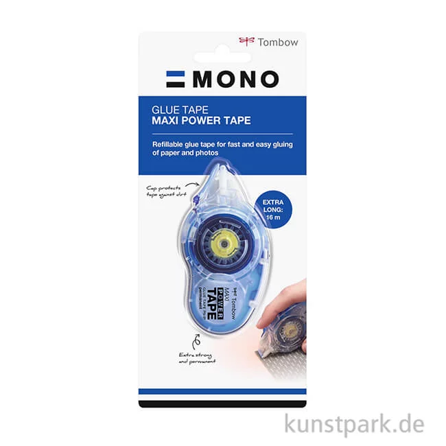Artikelbild 2 des Artikels “Tombow Kleberoller - Maxi Power Tape, Permanent, Nachfüllbar, 16 m “