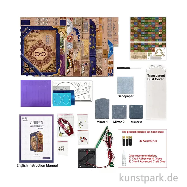 Artikelbild 2 des Artikels “TONECHEER Book Nook - Magical Library “