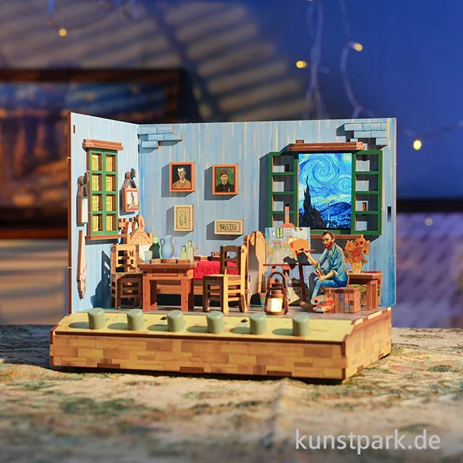 Artikelbild 2 des Artikels “TONECHEER DIY Bausatz - Vincent's Bedroom “