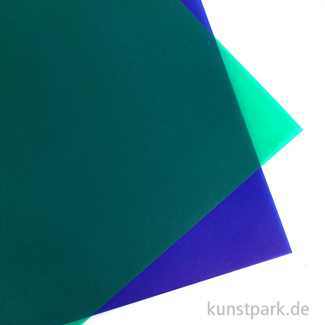 Artikelbild 2 des Artikels “Transparentpapier Set, 50,5x70cm, 10 Bogen in 5 Farben, 115g “