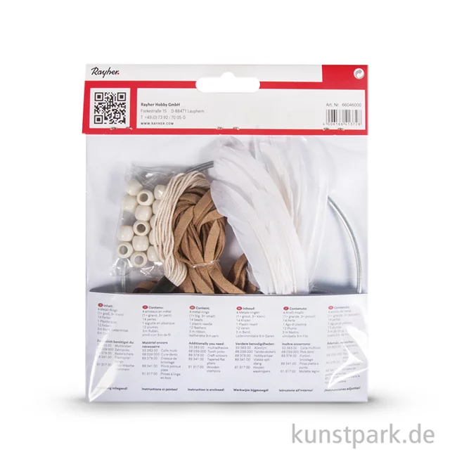 Artikelbild 2 des Artikels “Traumfänger Set - Beige-Braun, 17x33 cm “