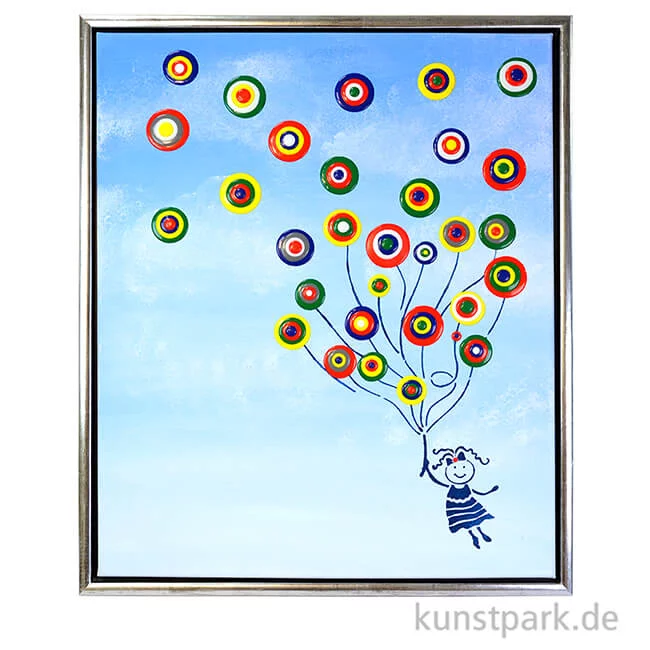 Artikelbild 2 des Artikels “Viva Decor Blob Paint Set - Luftballon-Mädchen, 6 x 90 ml “