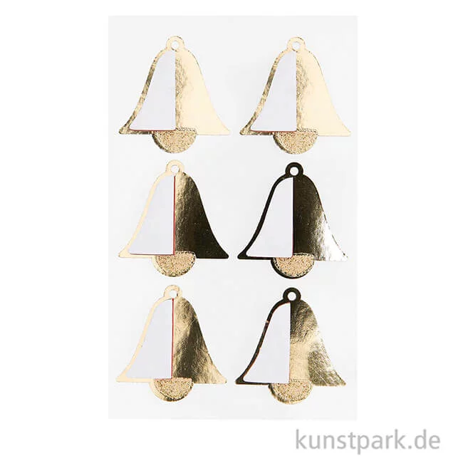 Artikelbild 2 des Artikels “Wabenpapier Sticker - Glocken “