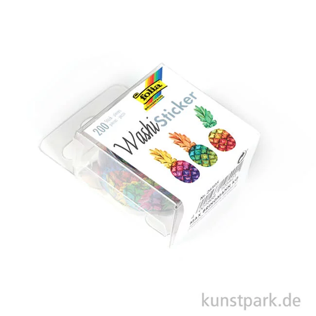 Artikelbild 2 des Artikels “Washi-Sticker - Ananas, 200 Stück “