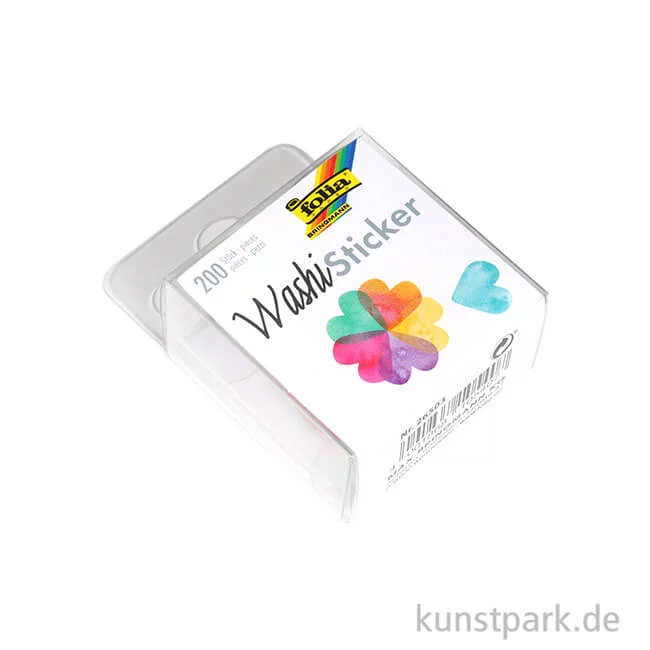 Artikelbild 2 des Artikels “Washi-Sticker - Herzen, 200 Stück “