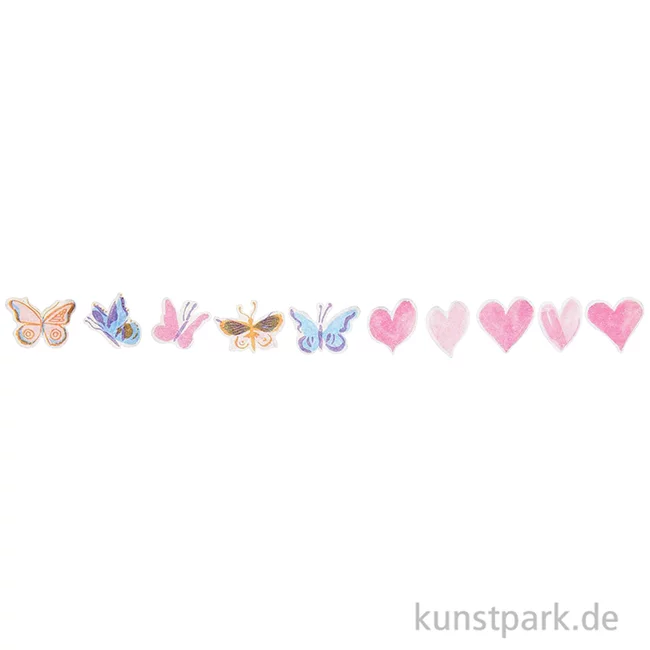Artikelbild 2 des Artikels “Washi Sticker - Painted Love, 200 Aufkleber “