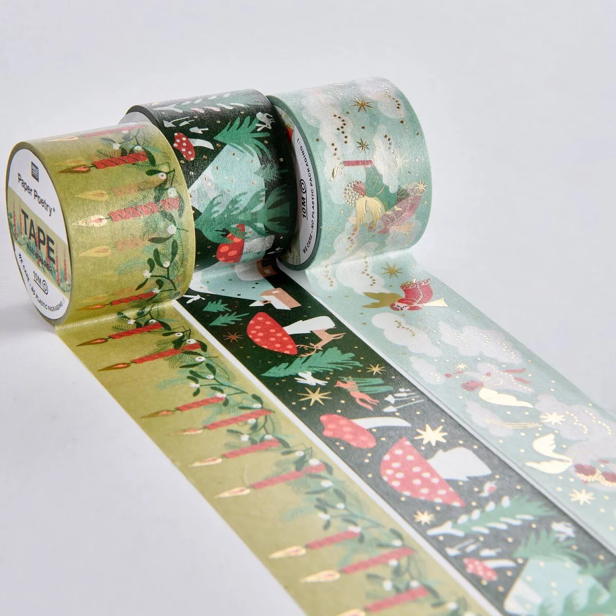 Artikelbild 2 des Artikels “Washi Tape - Kerzen, 30 mm, 10 m Rolle “