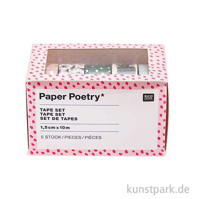 Artikelbild 2 des Artikels “Washi Tape Set - Hygge Plants, 5 Stück, je 10 m “