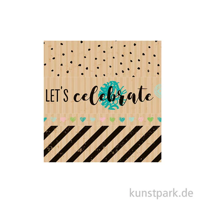 Artikelbild 2 des Artikels “Washi-Tape Set - KRAFTPAPIER II, 4 Rollen, je 10 m “