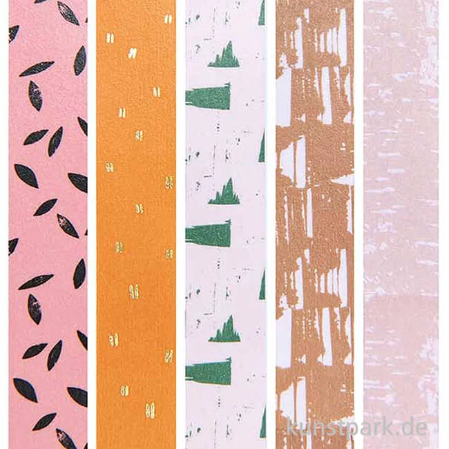 Artikelbild 2 des Artikels “Washi Tape Set - Nature Matters Struktur, 5 Stück, je 10 m “