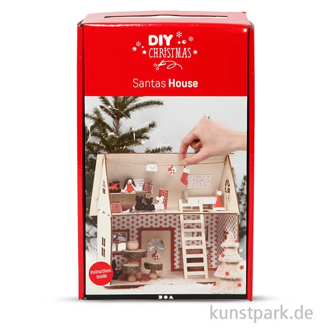Artikelbild 2 des Artikels “Weihnachtsmann-Haus Materialset mit umfangreichem Zubehör “