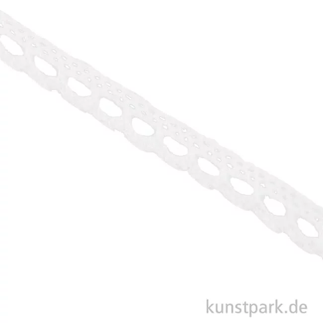 Artikelbild 2 des Artikels “Weiße Häkelborte, Breite 10 mm, Länge 10 m “