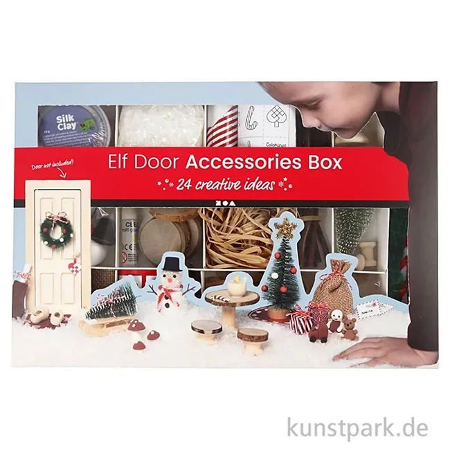 Artikelbild 2 des Artikels “Wichteltür Zubehör - Material Set mit 24 Bastelideen “
