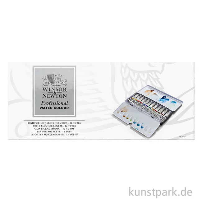 Artikelbild 2 des Artikels “Winsor & Newton Aquarellkasten mit 12 Tuben 5 ml “