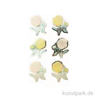 Artikelbild 2 des Artikels “3D Sticker - Pfingstrosen, Blumen, 6 Aufkleber “