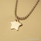 Artikelbild 2 des Artikels “Anhänger Metall - goldener Stern, 2 Stück “
