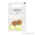 Artikelbild 2 des Artikels “Anhänger Mini Pompons - Gelb, 4er Set “