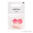 Artikelbild 2 des Artikels “Anhänger Mini Pompons - Rosa, 4er Set “