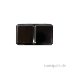 Artikelbild 2 des Artikels “Aquarell-Leerkasten aus Metall für 12 halbe oder 6 ganze Näpfe “