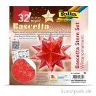 Artikelbild 2 des Artikels “Bascetta-Stern Bastelset - Rot-Winterornament Gold, 90g 20 x 20 cm“