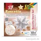 Artikelbild 2 des Artikels “Bascetta-Stern Bastelset - Weiß-Winterornament Kupfer, 90g 20 x 20 cm“