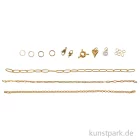 Artikelbild 2 des Artikels “Schmuck Bastelset Armbänder Click + Match, Gold “