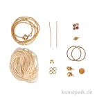 Artikelbild 2 des Artikels “Bastelset Kette Golden Summer, 60 cm Kette mit 2 Anhängern “