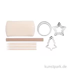 Artikelbild 2 des Artikels “Bastelset Modellieren mit Salzteig, Xmas, Weihnachtsanhänger “